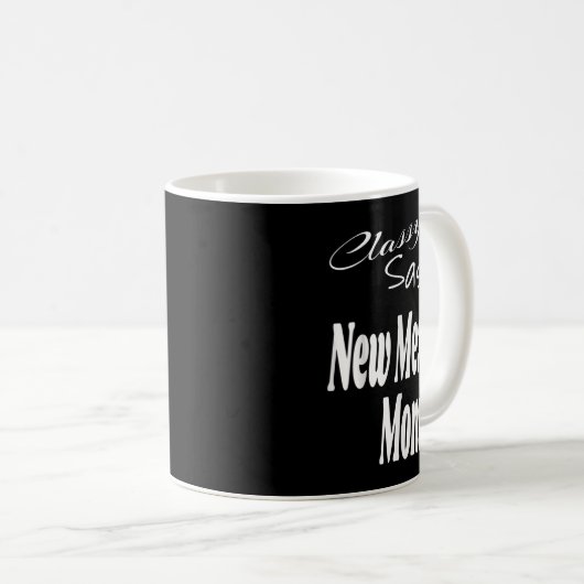 Cly And Sy New Mexico Mom Funny Humor Saying Quote Koffiemok (Voorkant rechts)