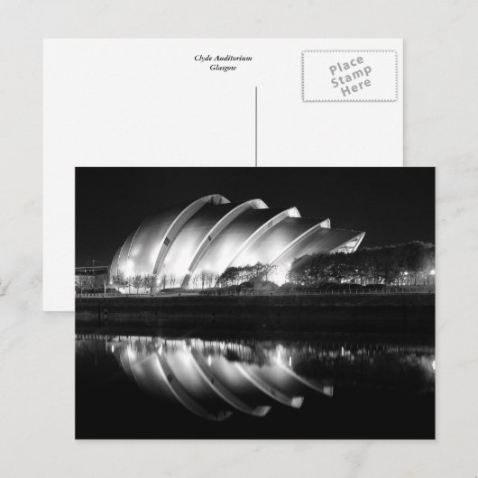 Clyde Auditorium in Glasgow Briefkaart (Voorkant / Achterkant)