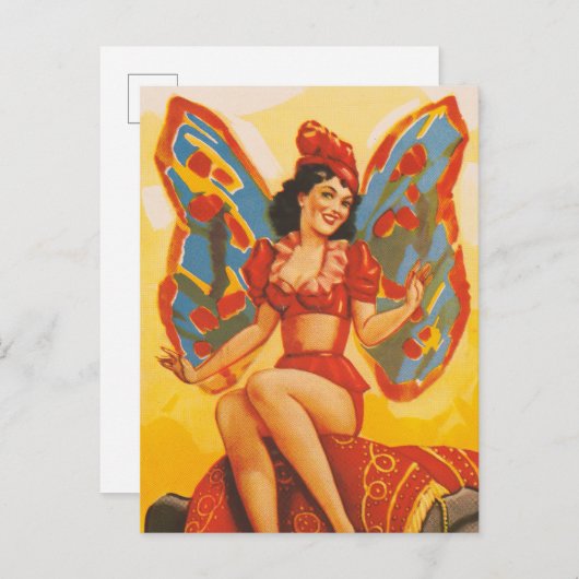  Clyde Beatty Circus Poster Briefkaart (Voorkant / Achterkant)