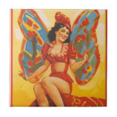  Clyde Beatty Circus Poster Tegeltje (Voorkant)