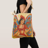 Clyde Beatty Circus Poster Tote Bag (Dichtbij)