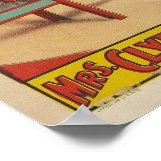 Clyde Beatty Lady Wild Animal Trainer Poster (Hoek)