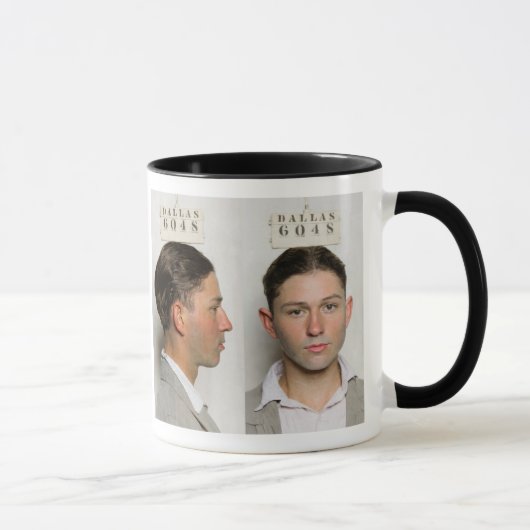 Clyde Champion Barrow Arrest Dallas Circa 1926  Mok (Rechts)