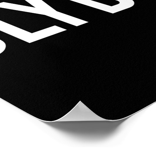 Clyde - Cool New Funny Name Fan Gift Tee  Poster (Hoek)