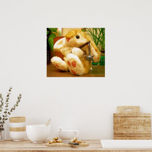 Clyde da Bunny Poster (Keuken)