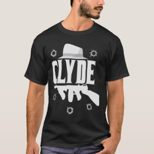 Clyde en Bonnie Halloween bijpassende koppels kost T-shirt