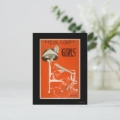 Clyde Fitch's Greatest Comedy, "Girls" Theatre 2 Briefkaart (Staand voorkant)
