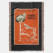 Clyde Fitch's grootste comedy, 'Girls'-theater 2 Deken (Voorkant Verticaal)