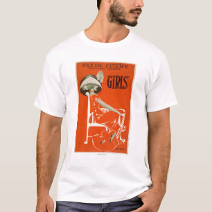 Clyde Fitch's grootste comedy, 'Girls'-theater 2 T-shirt