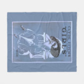 Clyde Fitch's grootste komedie, 'Meisjes'-theater Fleece Deken (Voorkant (Horizontaal))