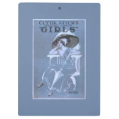 Clyde Fitch's grootste komedie, 'Meisjes'-theater Klembord (Achterkant)