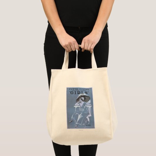 Clyde Fitch's grootste komedie, 'Meisjes'-theater Tote Bag (Voorkant (product))