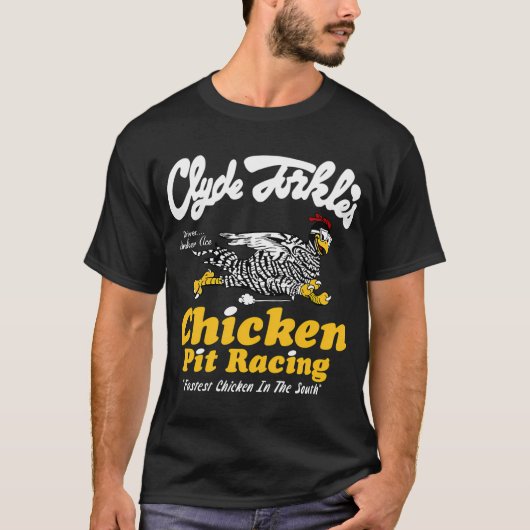 Clyde Forkle's Chicken Pit Racing - Stoker Ace Bur T-shirt (Voorkant)