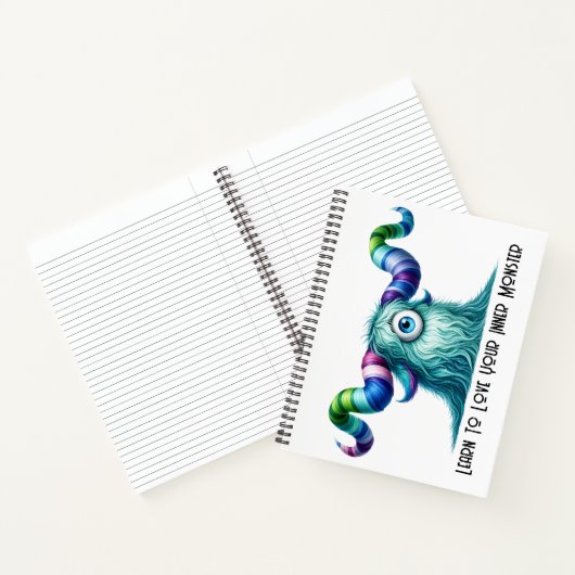 Clyde – Het grootogige nieuwsgierige monster Notitieboek (Binnen)