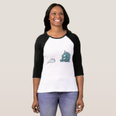 Clyde is op een Shirt! (Reglan Women's) T-shirt (Voorkant volledig)