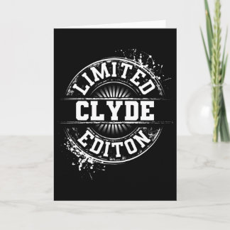 Clyde Limited Editie Grappige Gepersonaliseerde Na Kaart