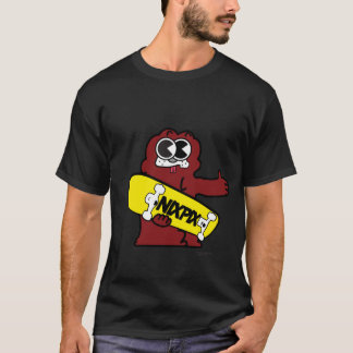Clyde met Nixpix Skateboard Logo T-shirt