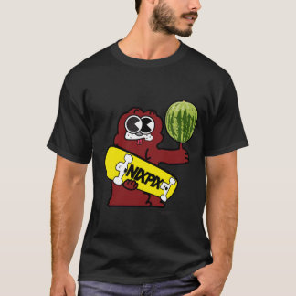 Clyde met Watermeloen en Nixpix Skateboard Logo T-shirt