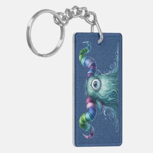 Clyde - One-eyed Monster - Aangepaste Sleutelhange Sleutelhanger (Voorkant Links)