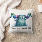 Clyde - One-Eyed Monster Sierkussen (Deken)