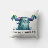 Clyde - One-Eyed Monster Sierkussen (Voorkant)