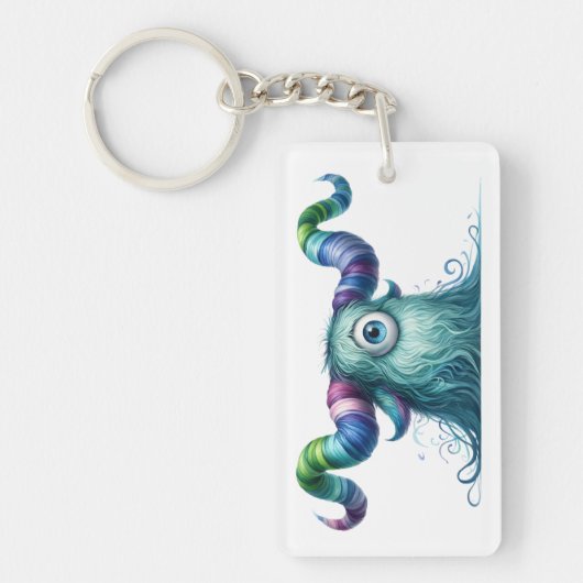 Clyde - One-eyed Monster Sleutelhanger (Voorkant)