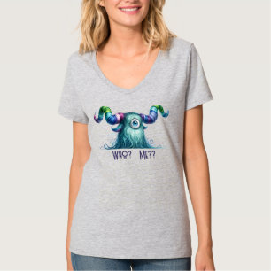 Clyde - One-eyed Worried Monster - T-shirt op maat
