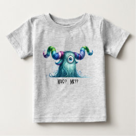 Clyde - One-eyed Worried Monster - T-shirt op maat