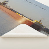 Clyde S. Van Enkevort & Erie Trader sherpa deken (3/4)