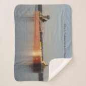 Clyde S. Van Enkevort & Erie Trader sherpa deken (Voorkant)