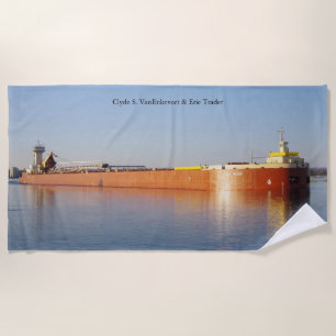 Clyde S. Van Enkevort & Erie Trader strandlaken