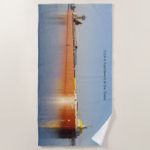 Clyde S. Van Enkevort & Erie Trader strandlaken (Voorkant)