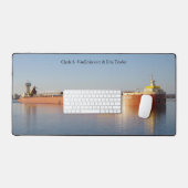 Clyde S. VanEnkevort & Erie Trader bureaumat (Keyboard & Muis)
