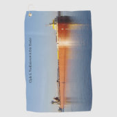 Clyde S. VanEnkevort & Erie Trader golfhanddoek (Voorkant)