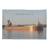 Clyde S. VanEnkevort & Erie Trader kussen hoesje Kussensloop (Achterkant)