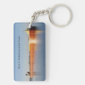 Clyde S. VanEnkevort & Erie Trader sleutelhanger (achterkant)