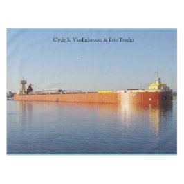Clyde S. VanEnkevort & Erie Trader tafelkleed