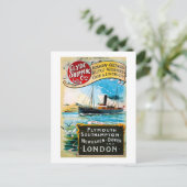 Clyde Shipping Company -  Briefkaart (Staand voorkant)