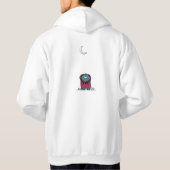 Clyde Want wil weten wat er is. Hoodie (Achterkant)