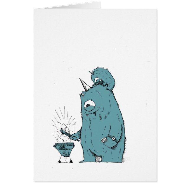 Clyde wil zijn vader helpen. (Voorkant)