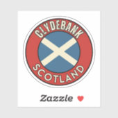 Clydebank, Schotland Sticker (Vel)