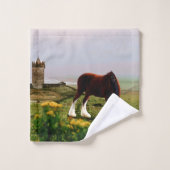 Clydesdale Castle Bad Handdoek (Wasdoekje)