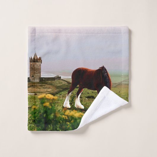 Clydesdale Castle Bad Handdoek (Wasdoekje)