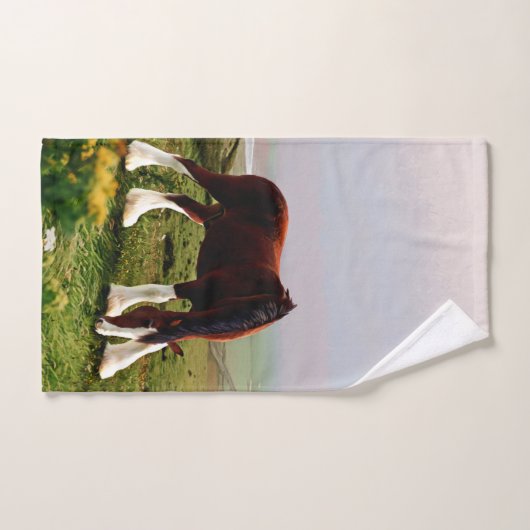 Clydesdale Castle Bad Handdoek (Handdoek)
