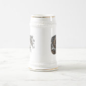 Clydesdale Draft Horse Team Bierpul (Center)