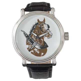 Clydesdale Draft Horse Watch Horloge