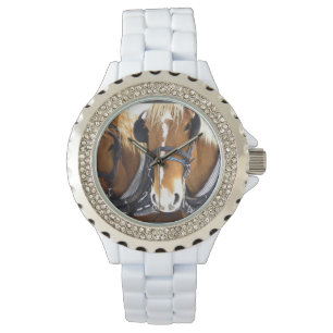 Clydesdale Draft Horses Horloge