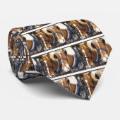 Clydesdale Draft Horses Stropdas (Opgerold)