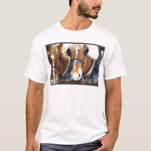 Clydesdale Draft Horses T-Shirt