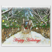 Clydesdale Holiday inpakpapier (Vlak)